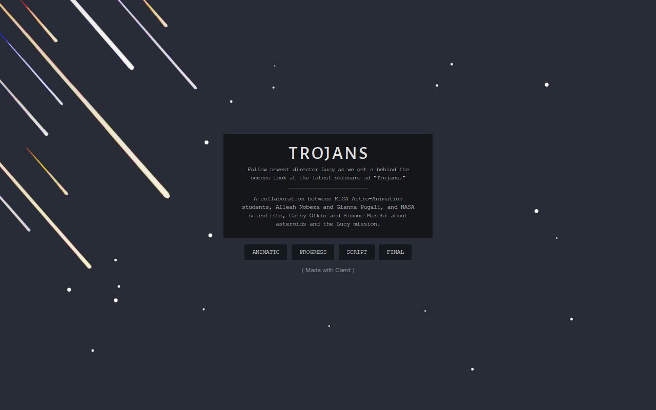 Carrd profile picture for @trojans